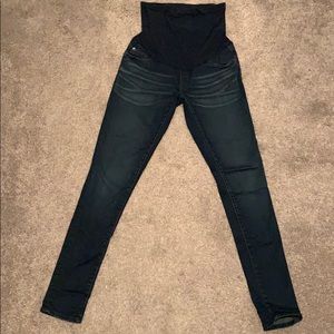 Maternity LED denim full panel sz 26